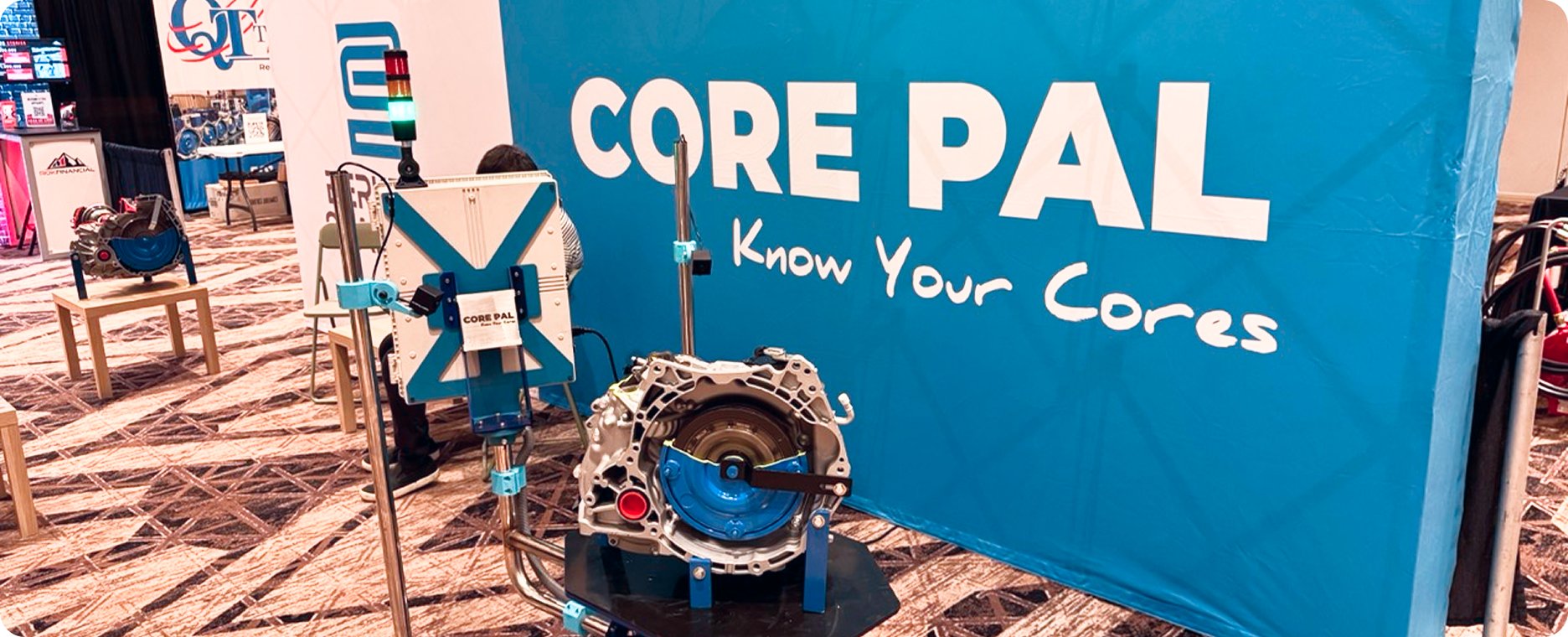 CorePal team at an industry event